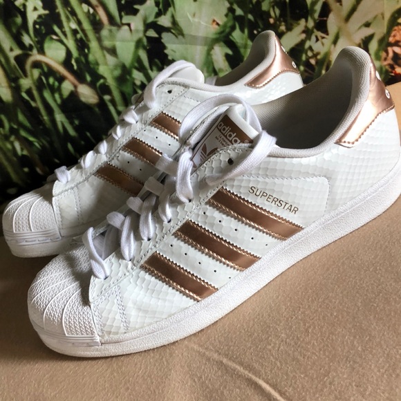 adidas superstar snake rose